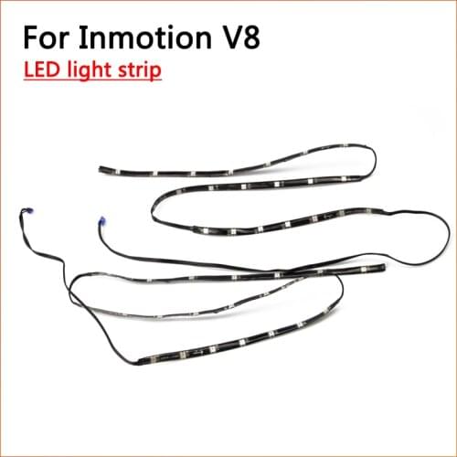 Original Accessories For Inmotion V8/V8F Light LED Strip Colorful lights Electric Unicycle Monowheel Single Wheel Scooter Parts