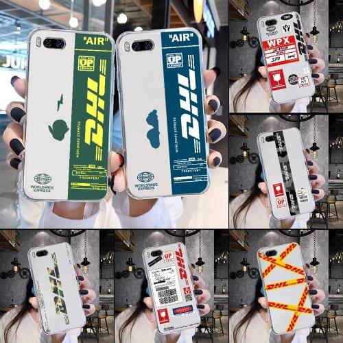 DHL Express Phone Case Transparent For Xiaomi Mi Max Note 3 A2 A3 8 9 9T 10 Lite Pro Ultra transparent tpu back pretty