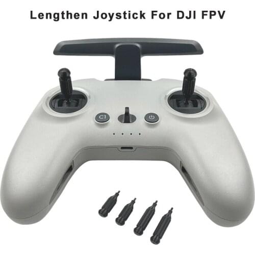 3D Print Remote Control Joystick Replacement Spare Parts lengthen Thumb Stick Rod for DJI FPV Drone Accessories