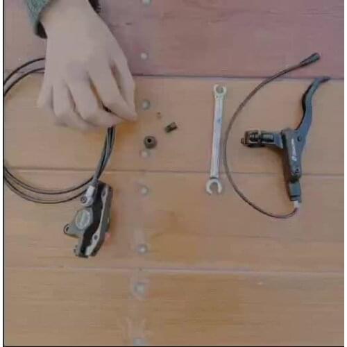 HB875E Electric Bike Brake Calipers EBike Bicycle Hydraulic Disc Brake Electric Scooter Power Off Oil Braking Set