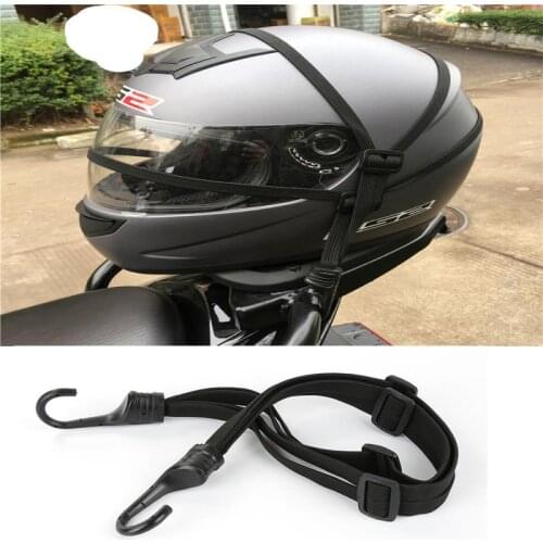Universal Motorcycle Helmet Straps Motorcycle Luggage Strap Fixed Elastic Buckle Rope Retractable Motorcycle Helmet Accessories