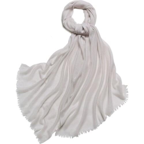 High grade 100%cashmere women fashion thin scarfs shawl pashmina 70x245cm all matching neutral color big size