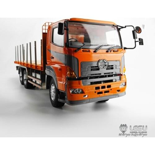 1/14 low-bed Hion700 6X4 flatbed truck transporter high torque electric model LS-A0004 RCLESU Tamiya truck