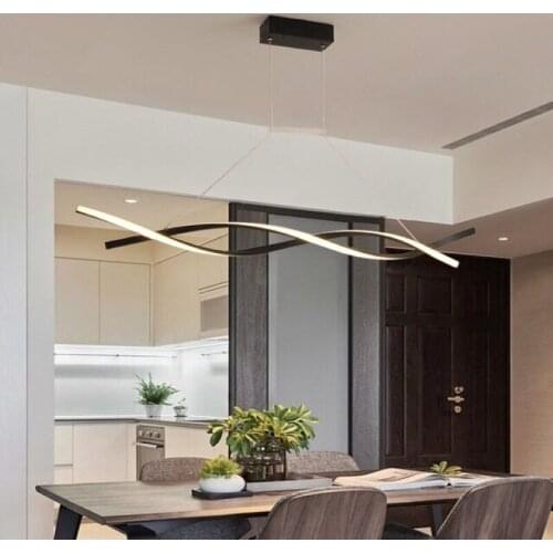 2020 NEW Novelty restaurant led chandeliers simple aluminum gloss chandelier 110v-220v modern nordic office chandelier lighting