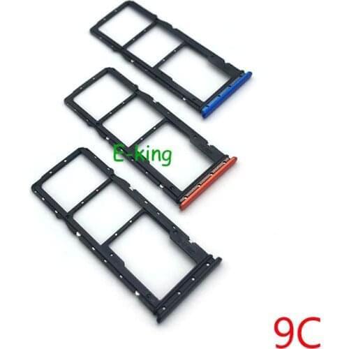 For Xiaomi Redmi 9C Sim Card Slot Tray Holder Sim Card Reader Socket Replacement Part