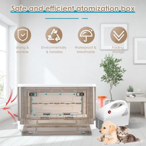 Puppy Incubator Oxygen Cage Large Brooder Nursery Kitten Incubator Foldable With Wheels Portable Dog Cat Breathing Respiratory