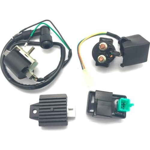 Relay & CDI & IGNITION COIL & Regulator Set FOR KAZUMA MEERKAT FALCON 50CC 90CC 110CC