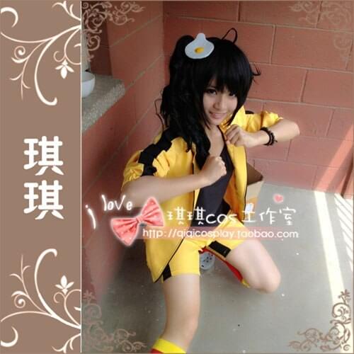 Monogatari Nisemonogatari Bakemonogatari Karen Araragi Cosplay Costume