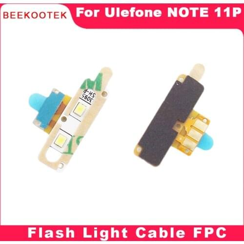 New Original Ulefone Note 11P Phone Flash Light Cable FPC Accessories For Ulefone Note 11P 6.55'' Android 11 Smartphone