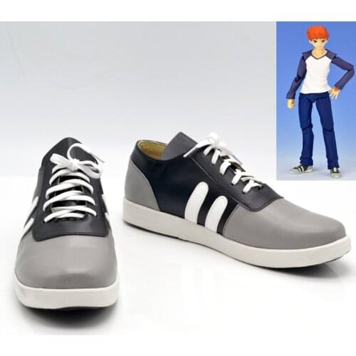 Fate Stay Night Emiya Shirou Anime Cosplay Shoes Boots Halloween Carnival Party Costume Accessory