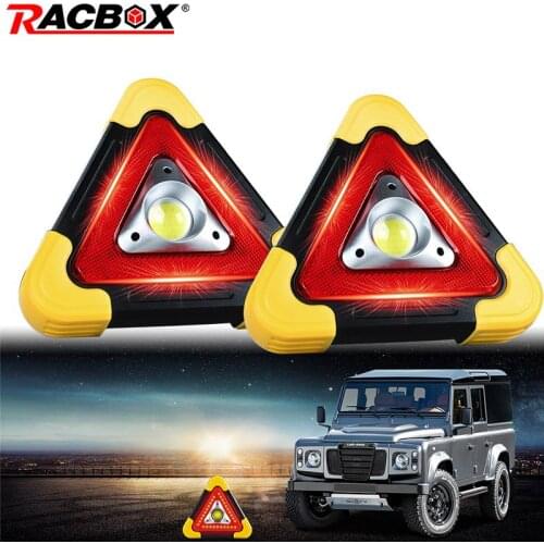 Mini Triangle Sign Car LED work light Road Safety Emergency Breakdown lamp Multi modes Portable Flashing light