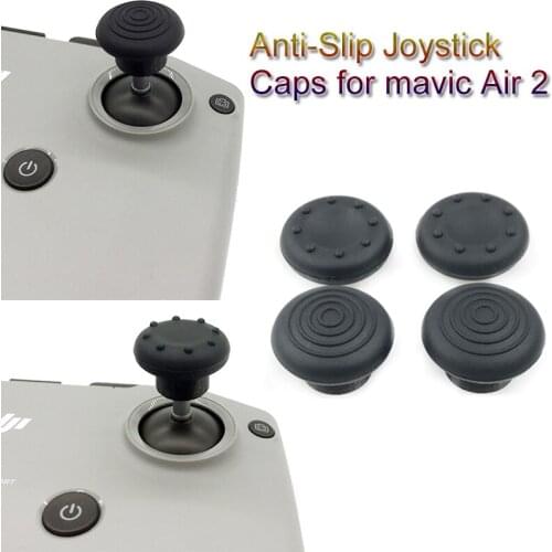 4 Pcs Silicone Analog Thumb Stick Grips Cover for DJI Mavic Air 2 Controller Anti-Slip Joystick Caps for mavic Air 2 Accessories