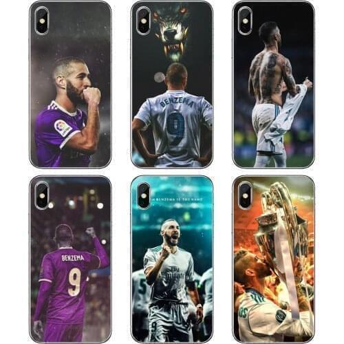 For Huawei P30 P40 P20 P7 P8 P9 P10 Lite Plus Pro 2015 2016 2017 Mini Silicone Phone Case Cover Karim-Benzema