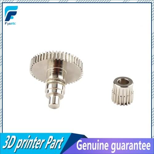 FYSETC Extruder Shaft Assemble Gear stainless steel Extruder Gear Set for prusa mini 3D Printer High-precision optimized version