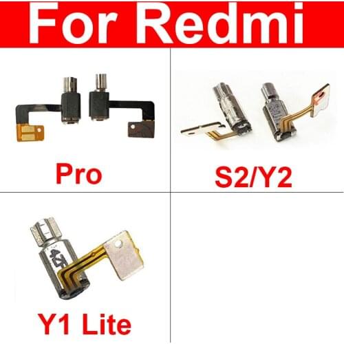 Vibrator Motor Module For Xiaomi Redmi Pro Y1 Lite S2 Y2 Vibration Felx Cable Phone Replacement Repair Parts