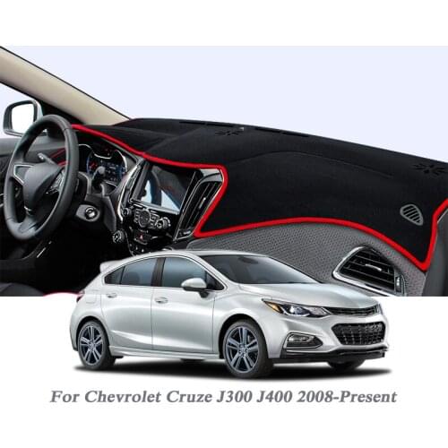 Car Styling Dashboard Protective Mat Shade Cushion Pad Rose Carpet For Chevrolet Cruze J300 J400 2008-Present LHD&RHD Accessory