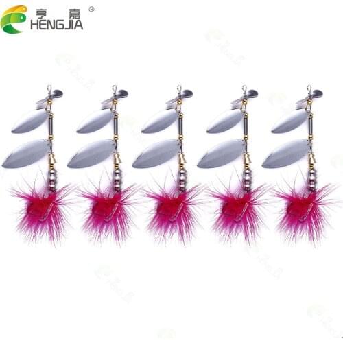 1pcs Hooks 10CM 11.3G Rotating Spinner Spoon Lure Fishing Lures Artificial Baits Metal Sequins Baits Fishing Tackle Wobblers