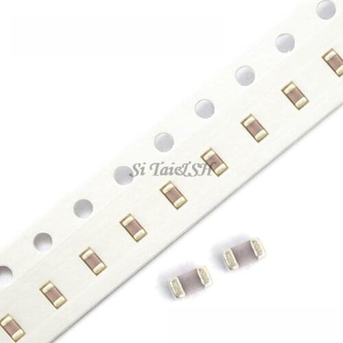 100pcs 1206 SMD Chip Multilayer Ceramic Capacitor 1pF to 100uF 10pF 100pF 1nF 10nF 100nF 0.1uF 1uF 2.2uF 4.7uF 10uF 22uF 47uF