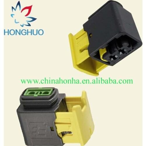 20 PCS 1-1418483-1 TE Tyco AMP 2 Pin Waterproof Auto Connector Socket Plug With Rubber Seals And Terminals