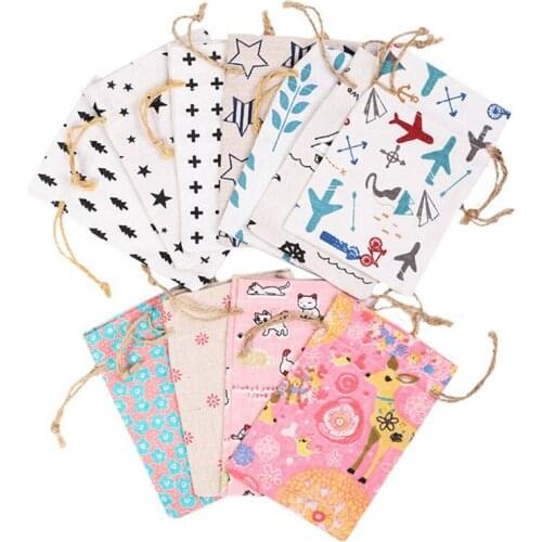 5pcs Wedding Cute Bow Tie Stripe Cookie Candy Gift Bags for Candy Biscuits Snack Baking Package Event Party Supplies Gift Bag