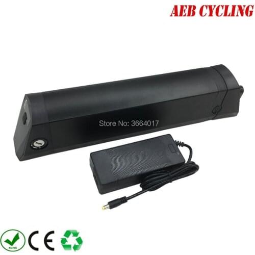 Free Shipping Li-ion Rechargeable 250W 350W 500W 36v 48v E-bike battery 10ah 10.5ah 11.6ah 12ah 13ah 14ah slim down tube battery