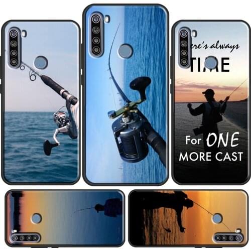 CARP FISHING RODS Case For Xiaomi Redmi Note 9 Pro 9S Note 8 Pro 8T 7 Cover For Redmi 9 A 8 9C K30 Ultra