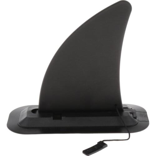 8"x6" PVC Paddle Board Center Fin Surfboard Long Board Windsurf Fin & Mounting Base Accessories