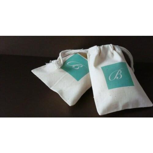 Custom intials wedding Party first aid Survival Hangover Kit jewelry muslin Bags Bachelorette hen bridal shower favors