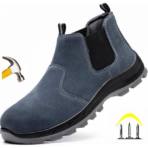 Indestructible Ryder Shoes Men and Women Work Safety Shoes Steel Toe Safety Boots Puncture-Proof Light Outdoor Designer Sneakers