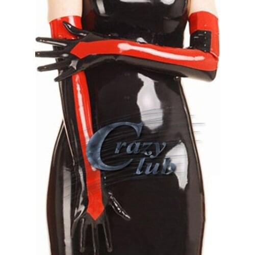 New Sale Latex gloves arm length arrow For adult glove-style wrist hand woman shouler gloves free shipping