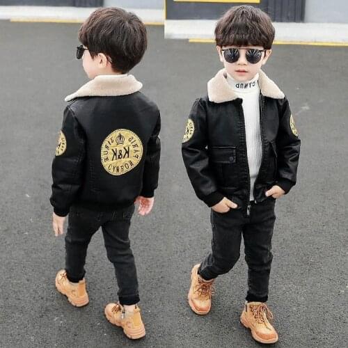 New 3-11Yrs Teenagers Boys&Girls Winter Fashion Jacket&Outwear,Children Korean Cotton-padded Jacket,Boys fur Winter Warm Coat