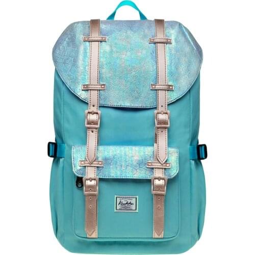 KAUKKO Schoolbags Women Men Student 15 Inch Backpack for 12 "Notebook Casual Daypacks, 40 * 25 * 14 cm, 14 L, Mini