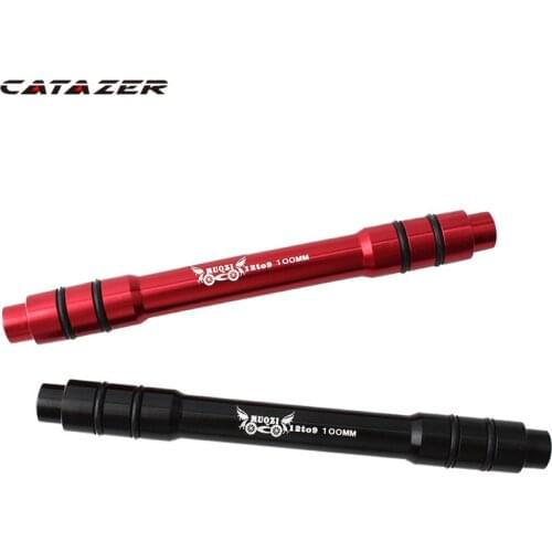 Bicycle Wheel Hub 12 To 9 100mm Hub Adapter Thru Axle Change To Quick Release Conversion Aluminum Alloy Accessories