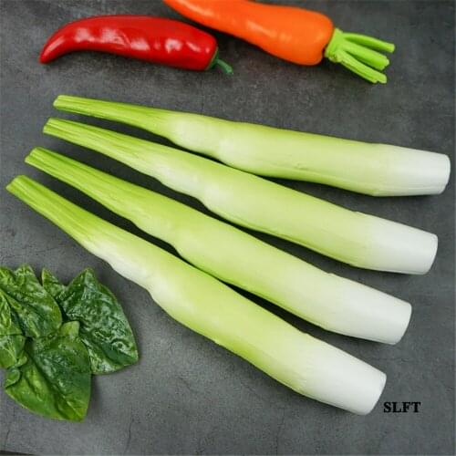 Green grocery Kitchen hotel supermarket store shop decoration Faux artificial fake vegetables water bamboo cane shoots model