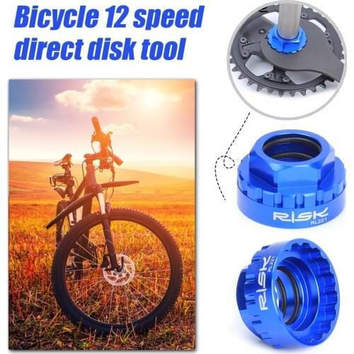 12 Speed Chainring Mounting Tool Cycling Parts Biking Portable Dustproof for RISK M7100/M8100/M9100 XT Bicycle Crankset