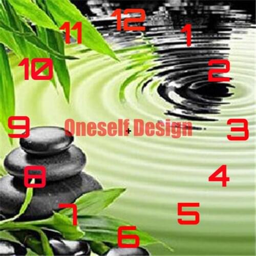 5d diamond painting full clock flower diamond embroidery full clock diy frame decoration home diamond mosaic diamond art kit