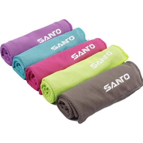 Ice silk cold towel delicate touch long life microfiber outdoor sports multifunctional ice cold quick-drying towel fitness
