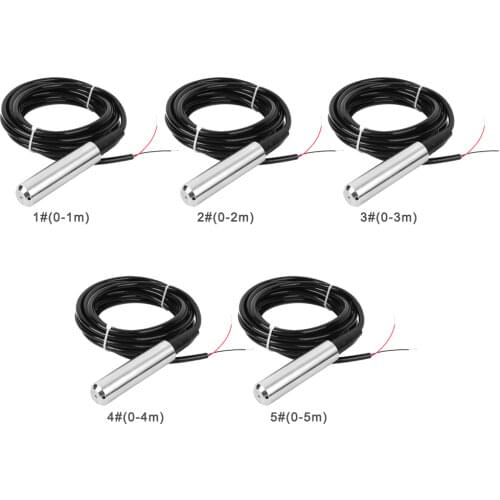 DC12-32V TL-136 Liquid Level Transmitter Water Level Sensor Detector 4-20mA Signal Output Water Liquid Level Sensor