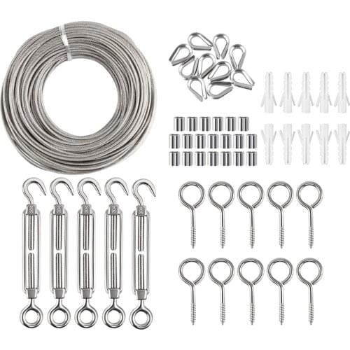 304 30 Metre length Cable 304 Stainless Steel shade sail installation Kit