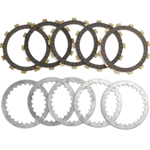 Artudatech Clutch Kit Steel & Friction Plates fit for Suzuki AX 100 R T V AX115 TS100 TC100 RV90 Motorcycle Parts