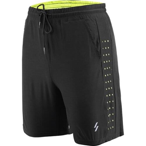 Men Bike Shorts Quick Drying Breathable Active Training Exercise Jogging Cycling Shorts with Liner