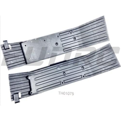 Plastic Side Panels for Traction Hobby 1/8 KM5 Crawler Model Vehicle Refit Upgrade Accessories RC Car Parts THO1075