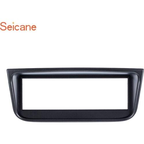 Seicane OEM 1 Din 183*53mm Dash CD Fascia Audio Fitting Frame Car Stereo Fascia Trim Kit for 1995-2005 PEUGEOT 406