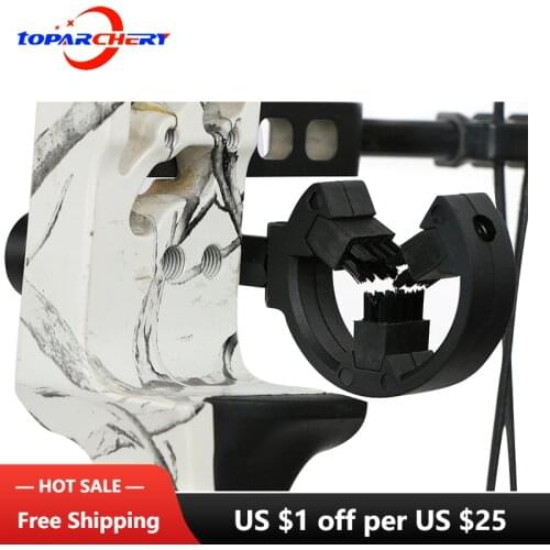 Toparchery Brush Capture Arrow Rest for Archery Compound Recurve Bow Bowfishing For Right & Left Hand