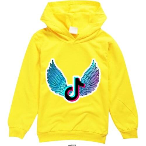 Tik Tok Hoodies For Teens Girls Cute Boys Clothes Sweatshirt Long Sleeve Toddler Sudadera Autumn 2-16Y