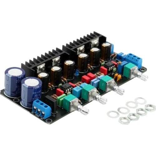 SOTAMIA HIFI Amplifier Tone Preamp Audio Board NE5532 OP AMP Tuning Pre-Amplifier Class A Parallel Preamplifier For Speaker Amp