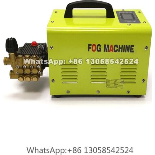 5L Outdoor Humidifier, Plunger Pump Mist Machine, Dust Control Mist Fog Machine, High Pressure Mist Maker