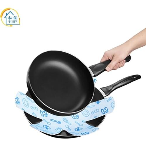 TCHY 1pc Pot Protector Placemat Non-woven Dish Bowl Pan Protection Stand Under the Hot of Kitchen Accessories Decoration Home