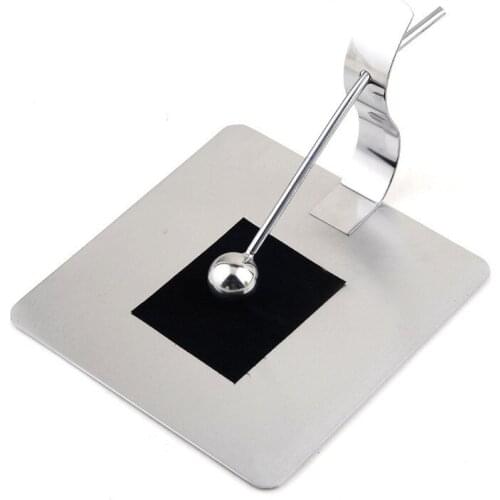 1PC High Quality Stainless Steel Towel Rack Square Table Napkin Tissue Seats KJ 3014