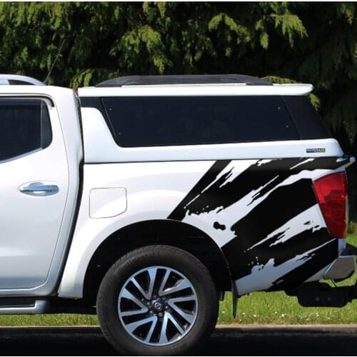 Car decals 2 Pcs Graffiti body rear tail side graphic vinyl car stickers for NAVARA NP300 2014 2015 2016 2017 2018 2019